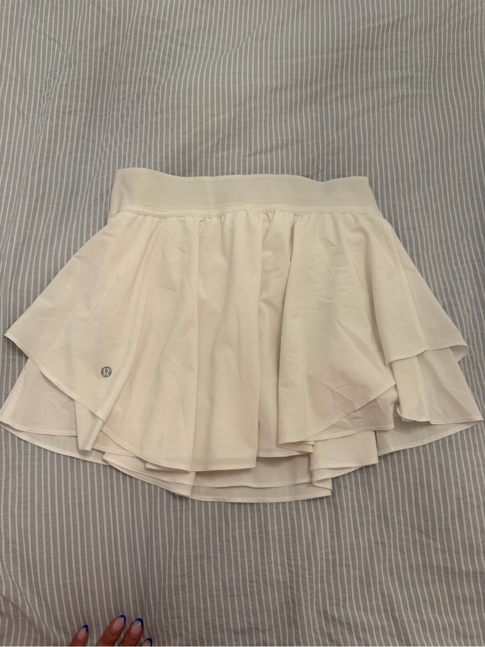 Lulu lemon White Tennis Mini Skirt - Picture 5 of 6
